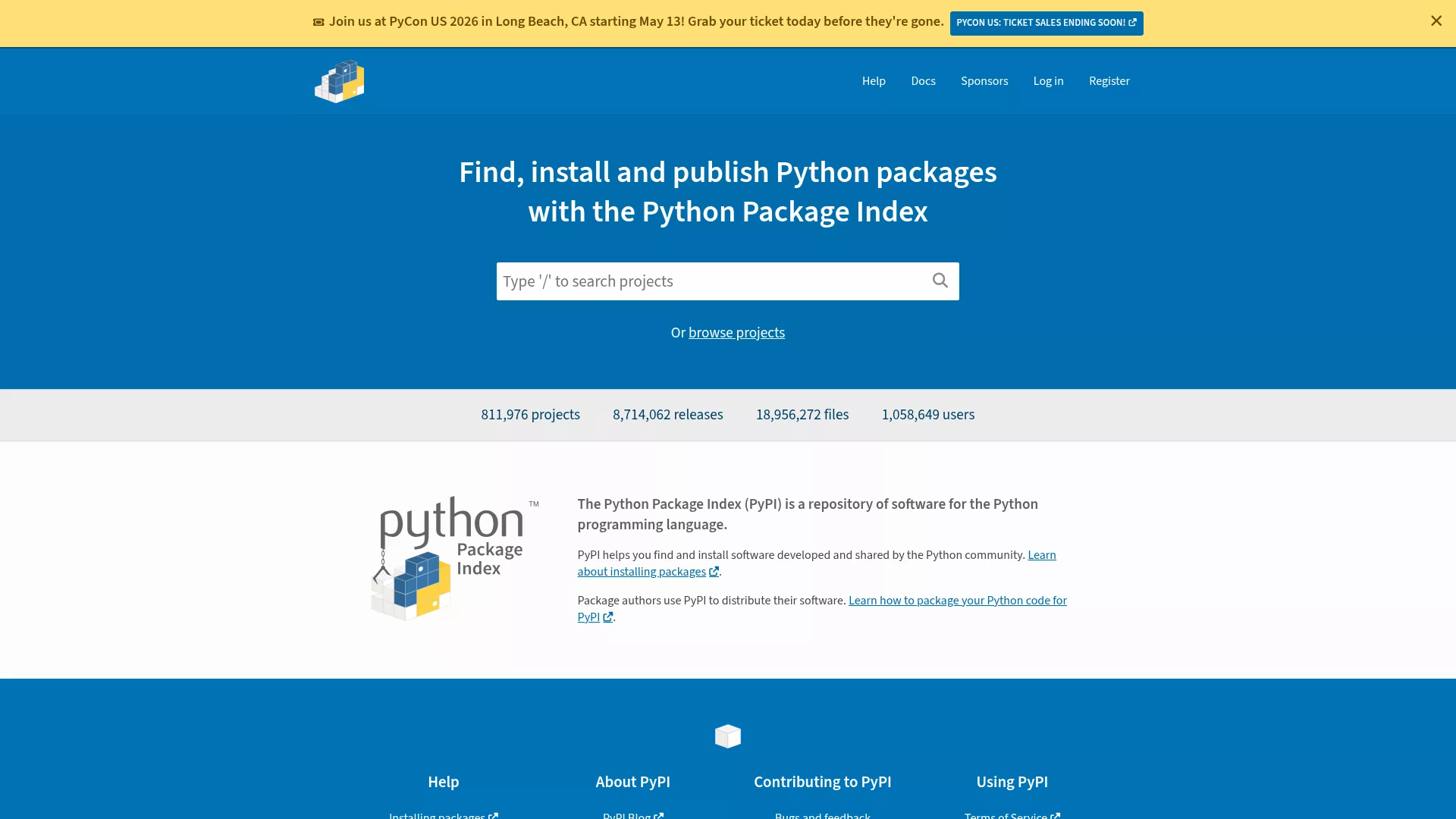 「PyPI」预览封面 「PyPI」预览封面