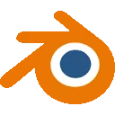 Site icon for “Blender”
