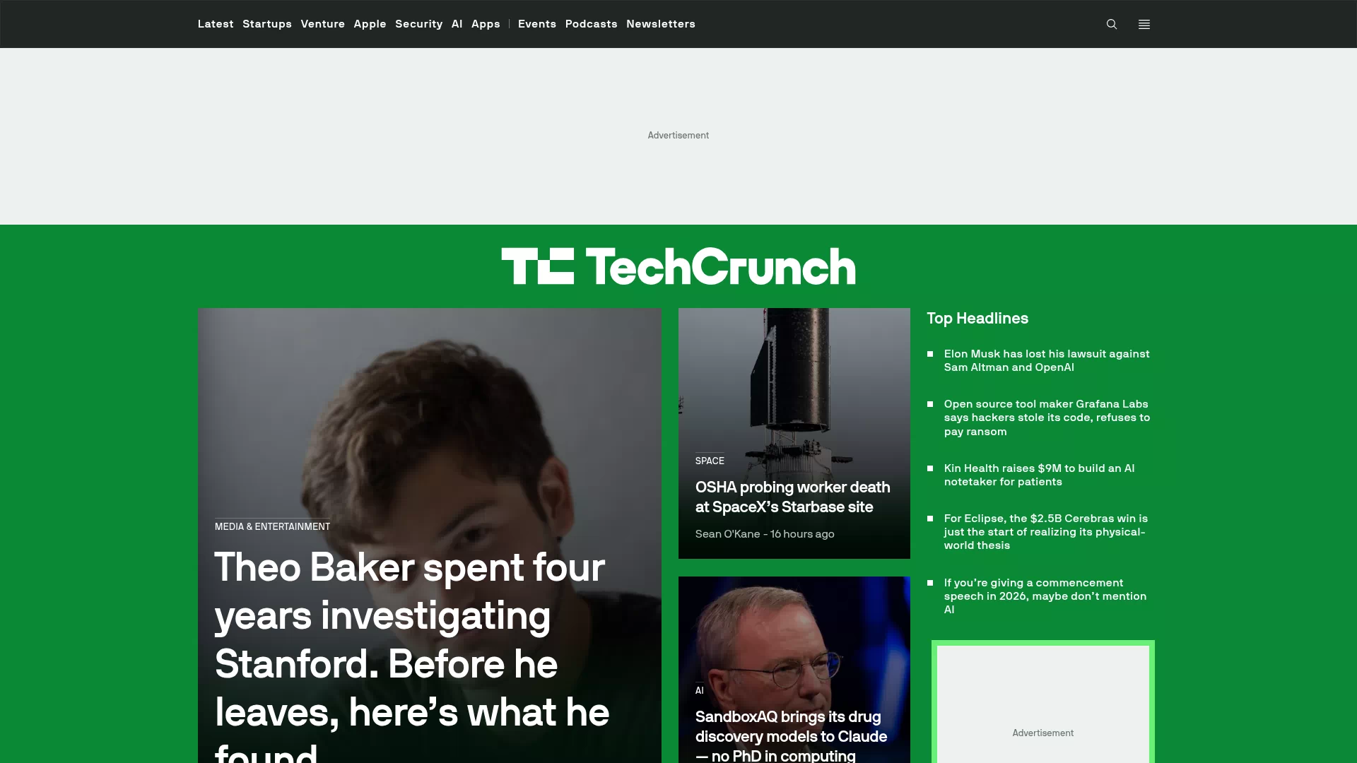 Preview cover for “TechCrunch” Preview cover for “TechCrunch”