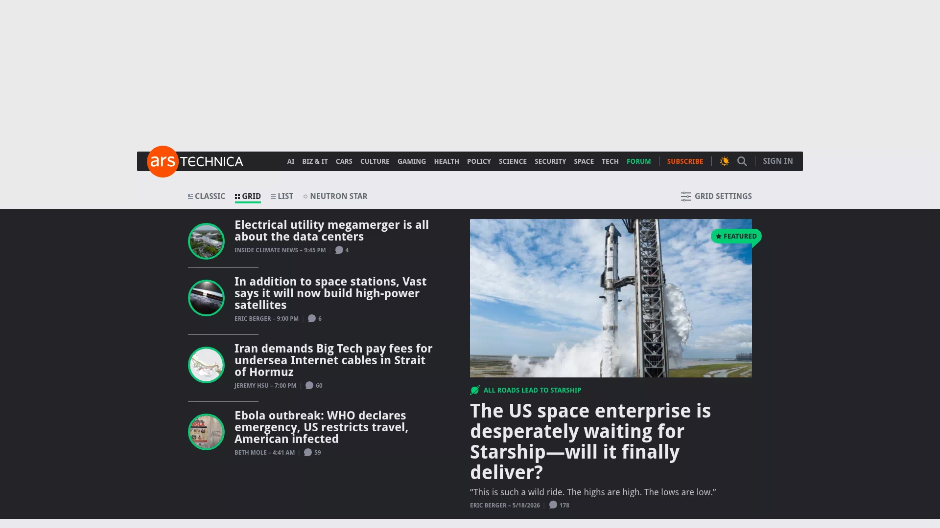 Preview cover for “Ars Technica” Preview cover for “Ars Technica”