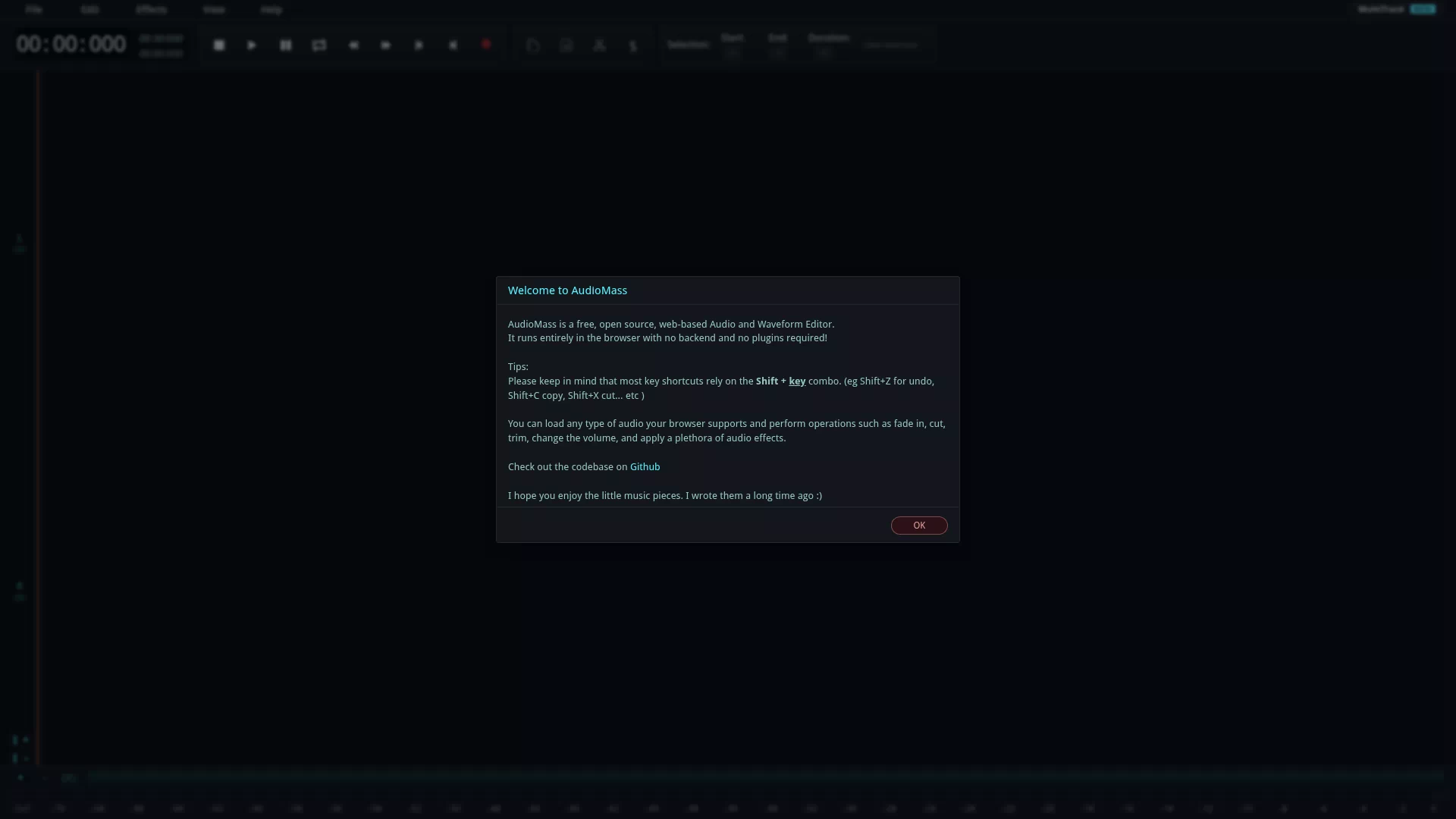 AudioMass Multitrack Audio Editor AudioMass Multitrack Audio Editor