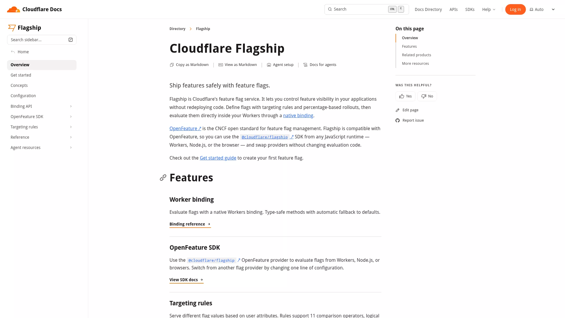 Cloudflare Flagship