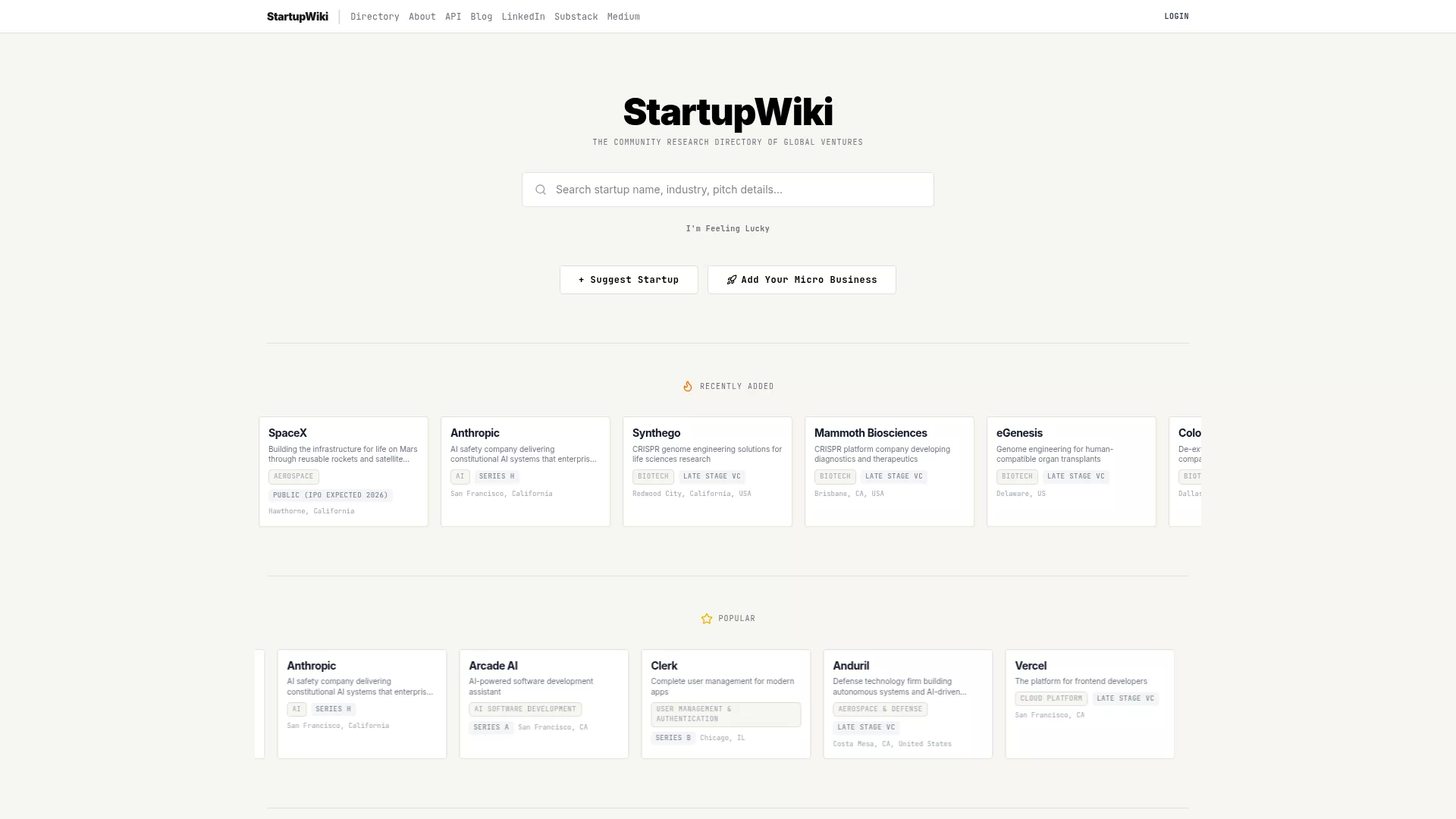 StartupWiki